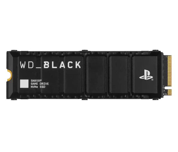 Sandisk 4TB M.2 PCIe Gen4 NVMe Black SN850P Heatsink PS5 - 1244343 - zdjęcie